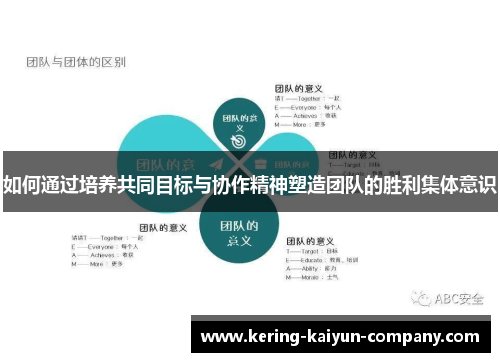 如何通过培养共同目标与协作精神塑造团队的胜利集体意识