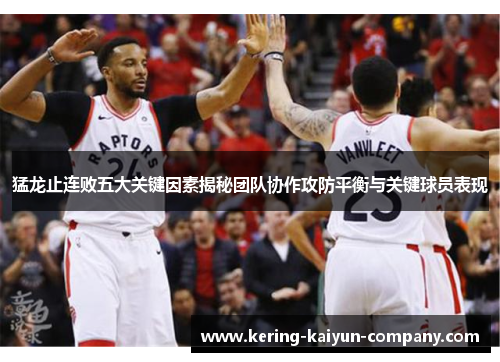 猛龙止连败五大关键因素揭秘团队协作攻防平衡与关键球员表现
